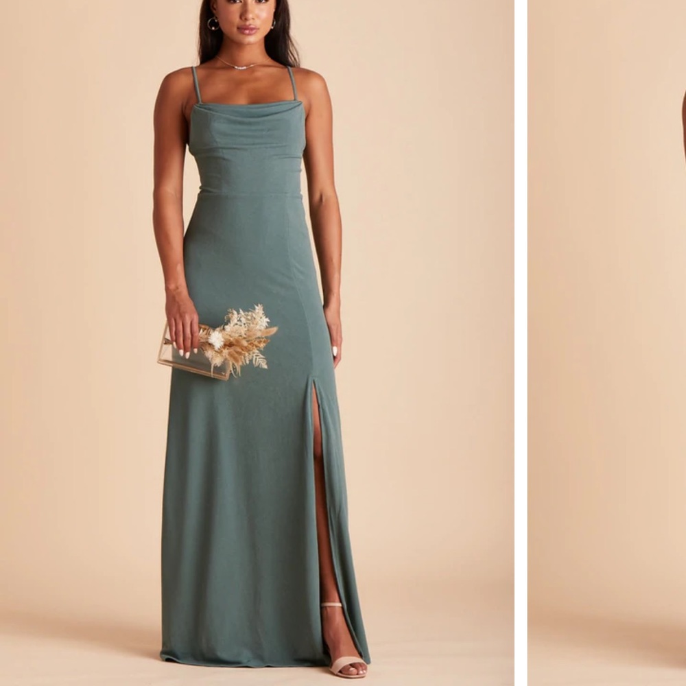 Birdy Grey Sea Glass Ash Crepe dress